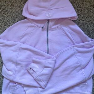 LULULEMON CROPPED QUARTER ZIP UP